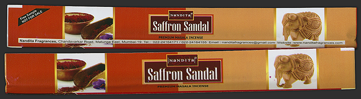 Nandita - Saffron Sandal