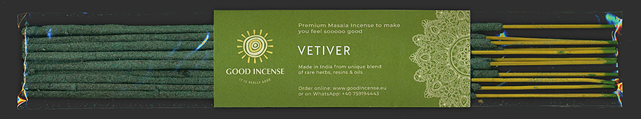 Monsoon Incense - Vetiver