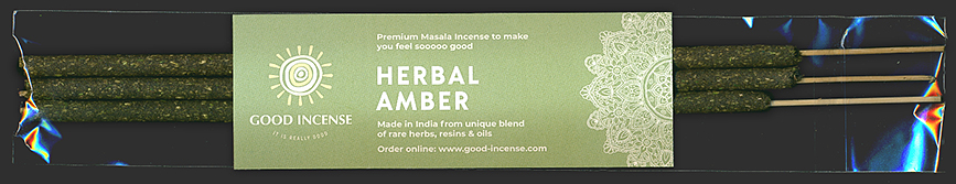Monsoon Incense - Herbal Amber
