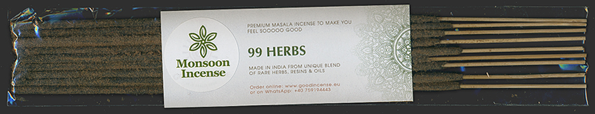 Monsoon Incense - 99 Herbs