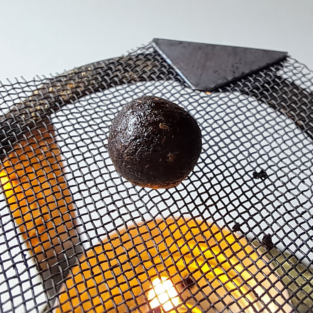 Goose Pear Räucherkugeln, erhitzt