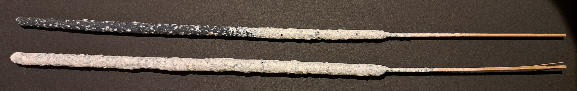 Temple Copal with and without resin coating